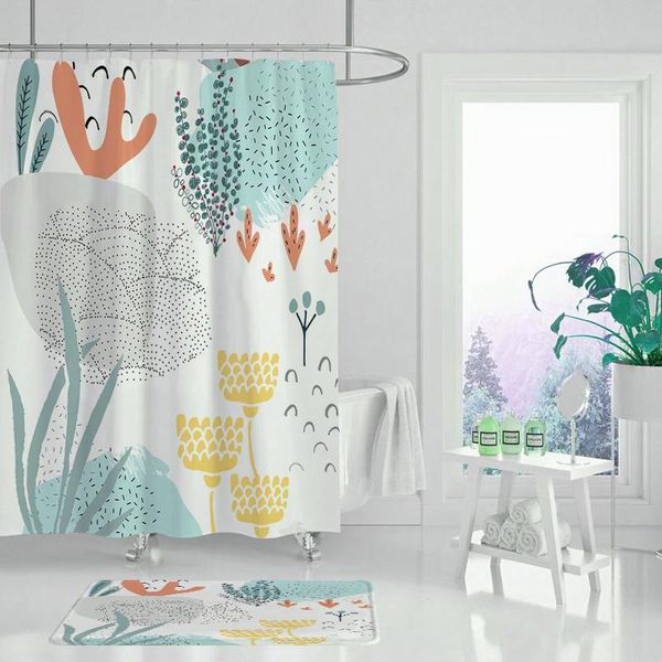 shower curtains curtain yellow black background spring plant flower creative art waterproof fabric bathroom (only curtain)
shower curtains curtain yellow black background spring plant flower creative art waterproof fabric bathroom (only curtain)
