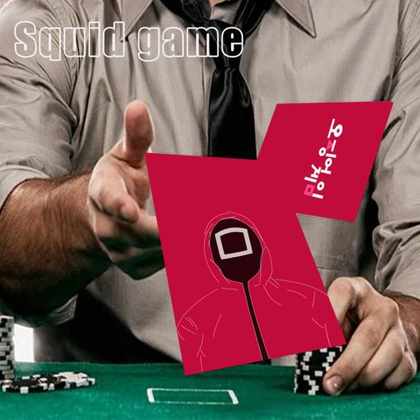 jewelry pouches, bags 5/15pcs squid game business card squidgame invitation thank you greeting character cards tv movie series craft, Pink;blue
jewelry pouches, bags 5/15pcs squid game business card squidgame invitation thank you greeting character cards tv movie series craft, Pink;blue