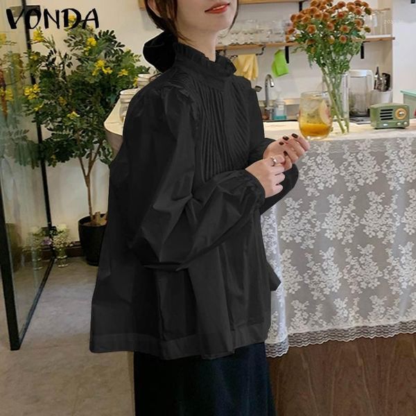 blouse women vonda 2021 spring autumn bohemian party blusas femininas plus size solid long sleeve femme s-5xl women's blouses & shirts, White
blouse women vonda 2021 spring autumn bohemian party blusas femininas plus size solid long sleeve femme s-5xl women's blouses & shirts, White