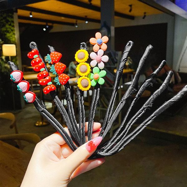 hair accessories 1pc multicolor deft bun cartoon flower headband hairpin for children girl circle maker ponytail holder, Slivery;white
hair accessories 1pc multicolor deft bun cartoon flower headband hairpin for children girl circle maker ponytail holder, Slivery;white