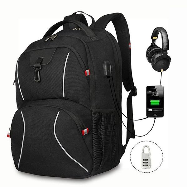 backpack men anti-theft 17.3 inch lapreflective strip notebook usb waterproof rucksacks man school travel bags pack for male
backpack men anti-theft 17.3 inch lapreflective strip notebook usb waterproof rucksacks man school travel bags pack for male