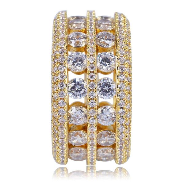 hip hop ring brass gold silver color iced out micro pave cz 2 row bigger width rings charm for men women gifts jewelry
hip hop ring brass gold silver color iced out micro pave cz 2 row bigger width rings charm for men women gifts jewelry