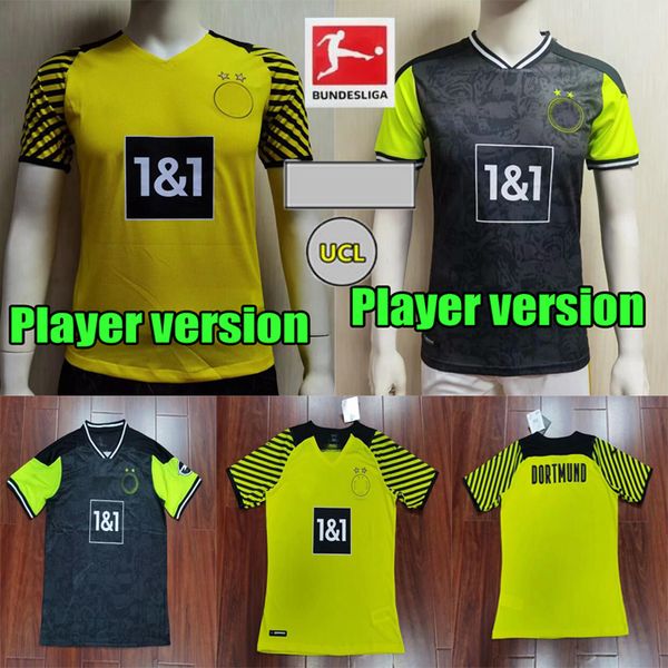 men 21 22 borussia haaland reus dortmund soccer jerseys player version 2021 2022 haa^land hummels brandt football shirt uniforms, Black;yellow
men 21 22 borussia haaland reus dortmund soccer jerseys player version 2021 2022 haa^land hummels brandt football shirt uniforms, Black;yellow