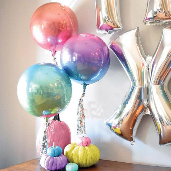 party decoration 22inch gradient color foil balloon rainbow birthday wedding 4d disco helium balloons baby shower po props
party decoration 22inch gradient color foil balloon rainbow birthday wedding 4d disco helium balloons baby shower po props