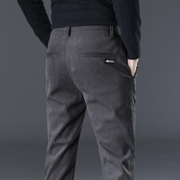 men's pants straight corduroy trousers men regular fit casual black brown autumn cotton for overalls
men's pants straight corduroy trousers men regular fit casual black brown autumn cotton for overalls