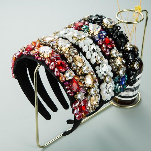black red colorful rhinestone hairbands for women luxury hair accessories for girls crystal shinny turbans for women, Silver
black red colorful rhinestone hairbands for women luxury hair accessories for girls crystal shinny turbans for women, Silver