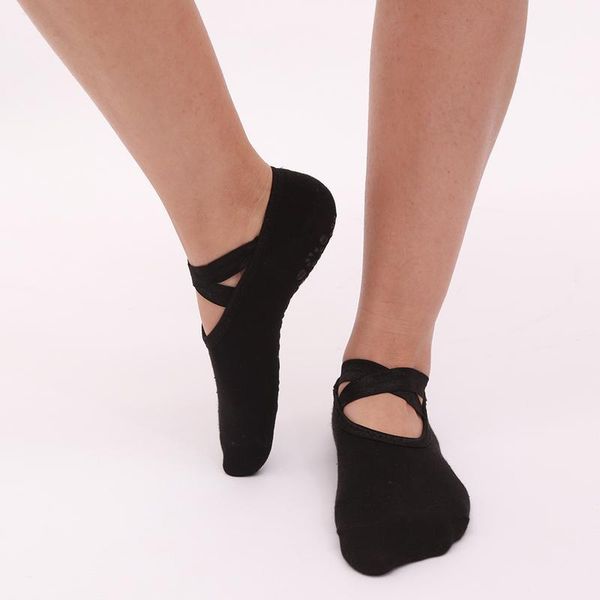 sports socks women professional non slip bandage yoga ladies ventilation pilates ballet dance sock slippers, Black
sports socks women professional non slip bandage yoga ladies ventilation pilates ballet dance sock slippers, Black
