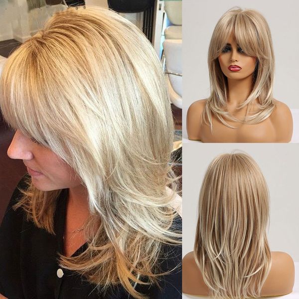 fashion long wavy layered wigs for white women party wigs blonde curly hair heat resistant synthetic water wave wigs daily use, Black
fashion long wavy layered wigs for white women party wigs blonde curly hair heat resistant synthetic water wave wigs daily use, Black