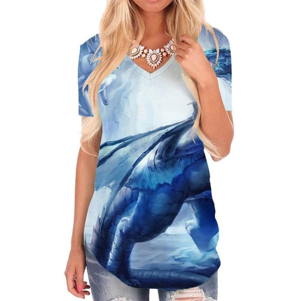 women's t-shirt giyu brand long t shirt women animal v-neck tshirt harajuku t-shirts 3d womens clothing fashion printed high quality, White
women's t-shirt giyu brand long t shirt women animal v-neck tshirt harajuku t-shirts 3d womens clothing fashion printed high quality, White
