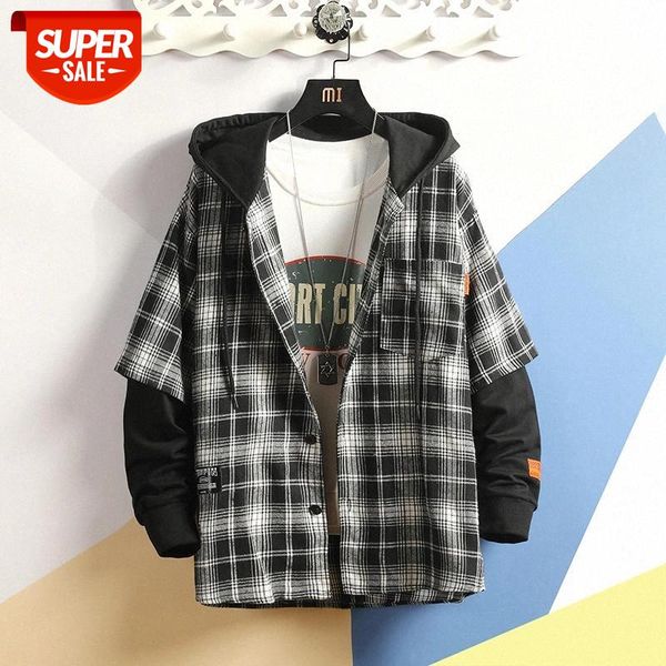 casual brand jacket men hooded plaid shirt men shirts long sleeves 2020 new autumn plus size -5xl #v04p, White;black
casual brand jacket men hooded plaid shirt men shirts long sleeves 2020 new autumn plus size -5xl #v04p, White;black