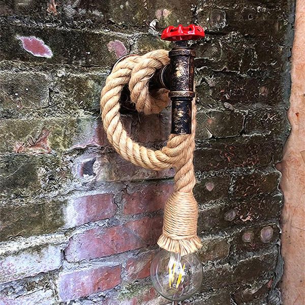 wall lamp industrial rope vintage wandlamp water pipe led vanity light for restauant porch corridor stairs balcony bar cafe
wall lamp industrial rope vintage wandlamp water pipe led vanity light for restauant porch corridor stairs balcony bar cafe