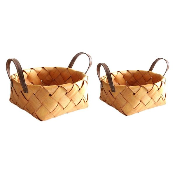 storage baskets 2 pcs woven basket with handle, for wedding home kitchen food picnic bread sundry container fruit storage, large&small
storage baskets 2 pcs woven basket with handle, for wedding home kitchen food picnic bread sundry container fruit storage, large&small