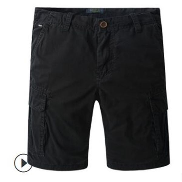 021 summer men's casual pants men's short overalls full cotton multicolor prec, White;black
021 summer men's casual pants men's short overalls full cotton multicolor prec, White;black