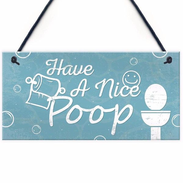 metal painting meijiafei having a nice poop novelty bathroom signs funny toilet joke loo wall door plaque 10" x 5"
metal painting meijiafei having a nice poop novelty bathroom signs funny toilet joke loo wall door plaque 10" x 5"