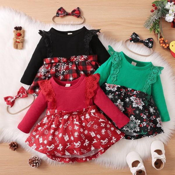 girl's dresses 0-18m skirt girls baby christmas dress year girl jumpsuit ruffle sleeve princess party tutu headband, Red;yellow
girl's dresses 0-18m skirt girls baby christmas dress year girl jumpsuit ruffle sleeve princess party tutu headband, Red;yellow