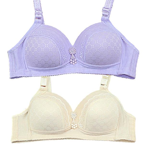 bras plus size wireless cotton women wire comfortable push up bra female soft underwere lady lingerie big bust 44 b c cup, Red;black
bras plus size wireless cotton women wire comfortable push up bra female soft underwere lady lingerie big bust 44 b c cup, Red;black