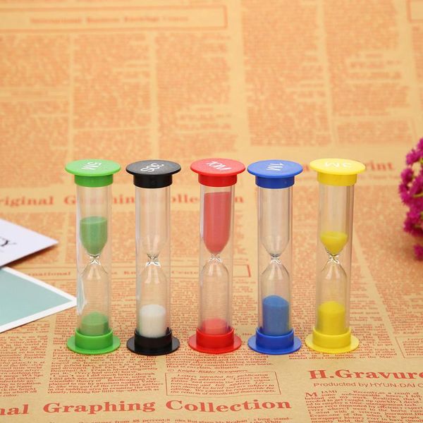 other clocks & accessories 6pcs/set creative plastic hourglasses sandglass timer children time toys gift home decoration 0.5/1/2/3/5/10 minu
other clocks & accessories 6pcs/set creative plastic hourglasses sandglass timer children time toys gift home decoration 0.5/1/2/3/5/10 minu