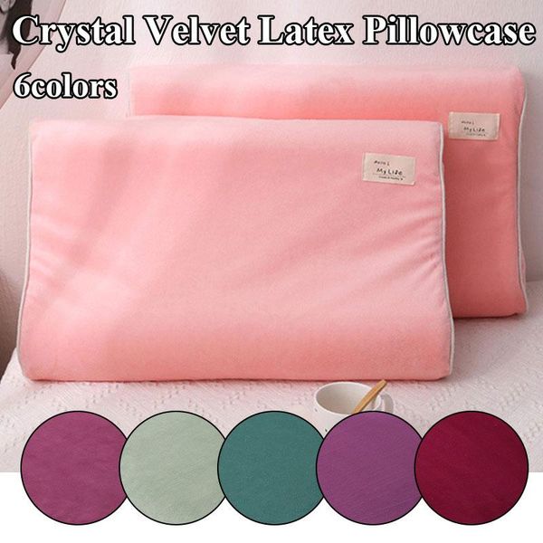 pillow case crystal velvet cover solid color plaid sleeping pillowcase memory foam latex household items products
pillow case crystal velvet cover solid color plaid sleeping pillowcase memory foam latex household items products