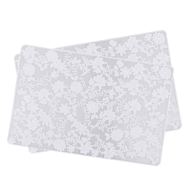 mats & pads 2 pcs color transparent pp placemat beautiful lace flower drink waterproof anti-slip table mat square coffee mug b
mats & pads 2 pcs color transparent pp placemat beautiful lace flower drink waterproof anti-slip table mat square coffee mug b