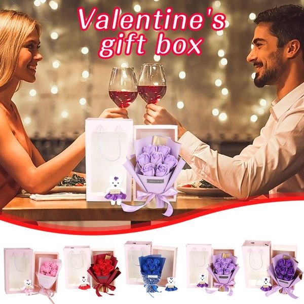decorative flowers & wreaths creative rose bouquet gift box simulation flower leaf bridal wedding home decoration with bear white
decorative flowers & wreaths creative rose bouquet gift box simulation flower leaf bridal wedding home decoration with bear white
