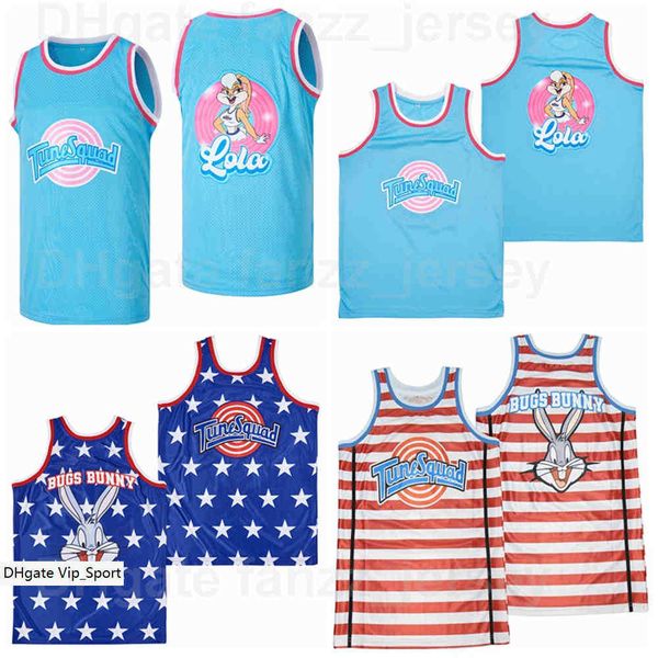 moive basketball rabbit lola bugs bunny jersey space jam tune squad hiphop team color blue red pinstripe breathable hip hop for sport fans, Black
moive basketball rabbit lola bugs bunny jersey space jam tune squad hiphop team color blue red pinstripe breathable hip hop for sport fans, Black