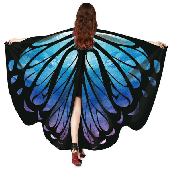 scarves women butterfly wings shawl ladies nymph pixie poncho print costume accessory wing cape peacock wrap gifts #45, Blue;gray
scarves women butterfly wings shawl ladies nymph pixie poncho print costume accessory wing cape peacock wrap gifts #45, Blue;gray