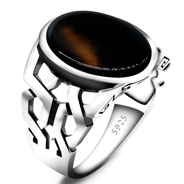 cluster rings real pure 925 sterling silver men ring with flat agate natural stone for man women male thai retro turkish jewelry, Golden;silver
cluster rings real pure 925 sterling silver men ring with flat agate natural stone for man women male thai retro turkish jewelry, Golden;silver
