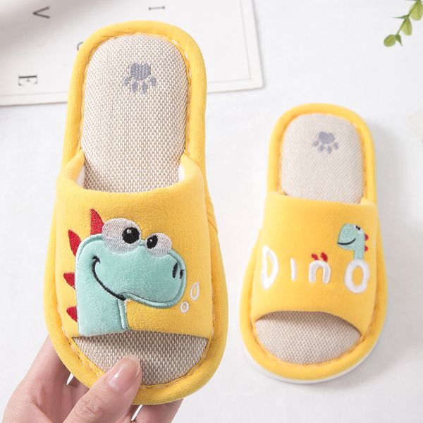 cartoon slippers for boys girls breathable flax indoor shoes children home floor slides anti slip kids cute flip flops kd323, Black
cartoon slippers for boys girls breathable flax indoor shoes children home floor slides anti slip kids cute flip flops kd323, Black