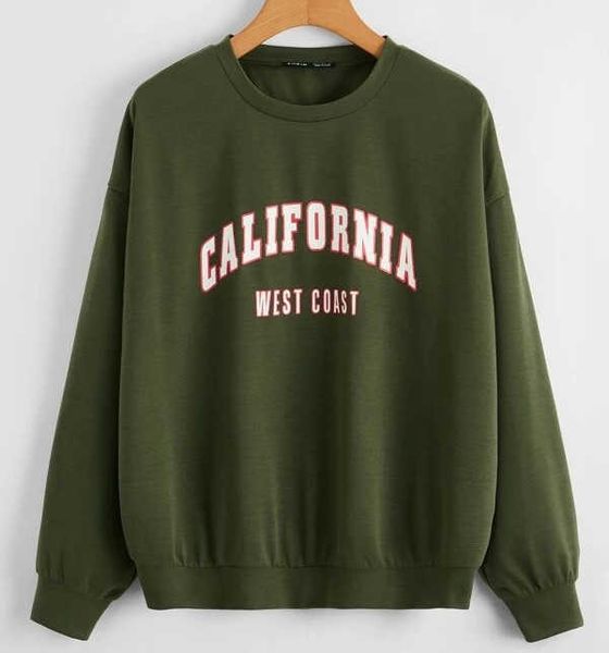 fashion hoodies autumn and winter 2021 short pullover loose round ne solid color women's letter printed sweater, Black
fashion hoodies autumn and winter 2021 short pullover loose round ne solid color women's letter printed sweater, Black