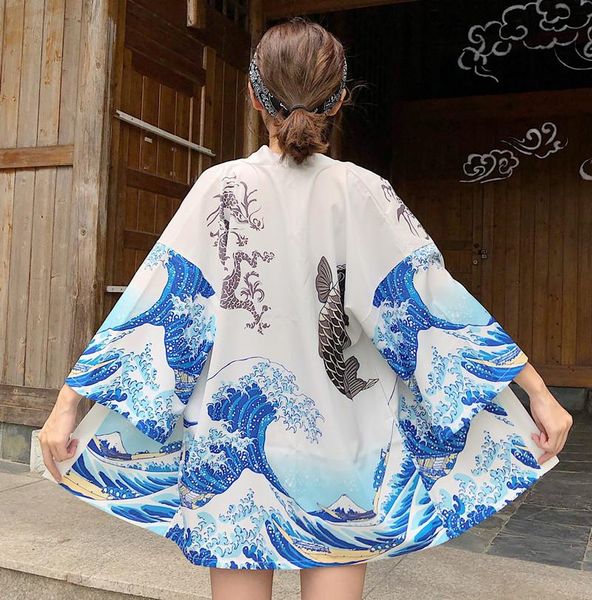 wave carp japanese kimono traditional clothing anime kimono shirts women samurai haori hombre yukata man cardigan shirt, Red
wave carp japanese kimono traditional clothing anime kimono shirts women samurai haori hombre yukata man cardigan shirt, Red