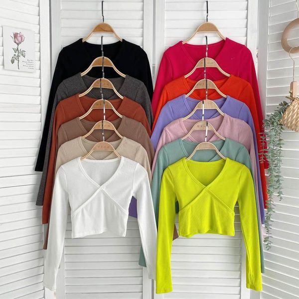 women's blouses & shirts singreiny women fashion korean blouse 2021 french long sleeve v neck solid slim autumn streetwear short, White
women's blouses & shirts singreiny women fashion korean blouse 2021 french long sleeve v neck solid slim autumn streetwear short, White