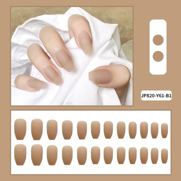 false nails 24pcs fake long flat-head frosted skin color wear finished nail stickers mid-length manicure fully covered decor, Red;gold
false nails 24pcs fake long flat-head frosted skin color wear finished nail stickers mid-length manicure fully covered decor, Red;gold