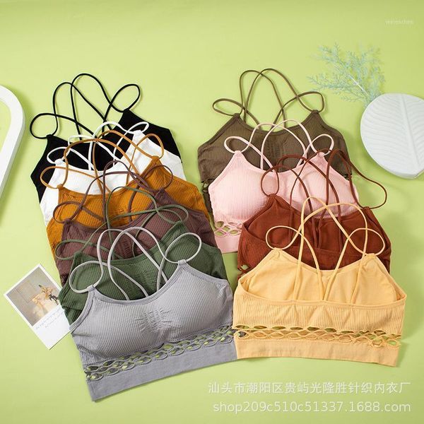 yoga outfit women sports bra elastic push up solid gathering bralette summer korean style wild tube seamless wire free
yoga outfit women sports bra elastic push up solid gathering bralette summer korean style wild tube seamless wire free