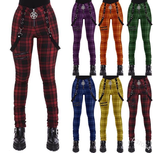 women's pants & capris plus size plaid women high waist punk pant streetwear hip hop fashion slin fit patchwork zipper gothic pencil y2, Black;white
women's pants & capris plus size plaid women high waist punk pant streetwear hip hop fashion slin fit patchwork zipper gothic pencil y2, Black;white