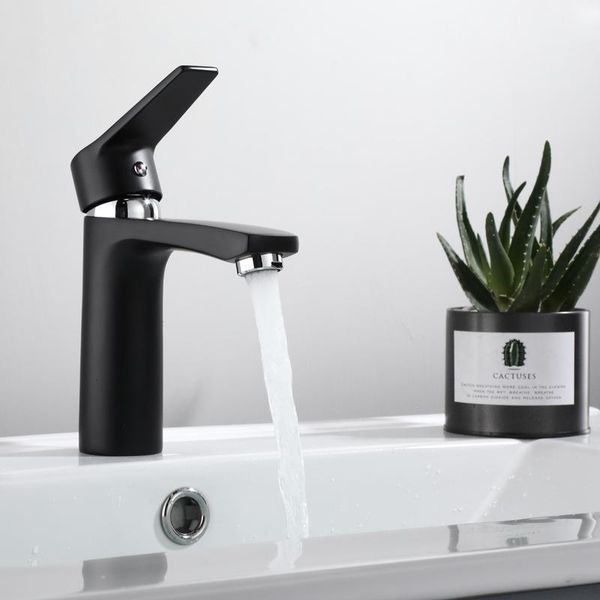 simple brass single bath bathroom basin with cold and water mixed black washbasin faucet sink faucets
simple brass single bath bathroom basin with cold and water mixed black washbasin faucet sink faucets