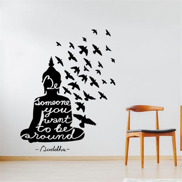 wall stickers buddha meditation with flying birds decal sticker buddhism zen yoga mural home room decoration
wall stickers buddha meditation with flying birds decal sticker buddhism zen yoga mural home room decoration