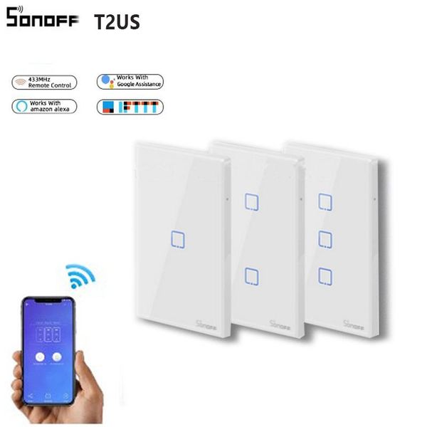 smart home control sonoff t2us tx wifi touch wall light switch with border 1/2/3 gang 433 rf/voice/app works alexa
smart home control sonoff t2us tx wifi touch wall light switch with border 1/2/3 gang 433 rf/voice/app works alexa