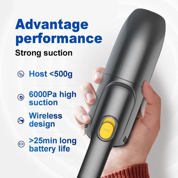 120w vacuum cleaner high-power strong suction wireless car dual-purpose 4500mbar wireless vacuum cleaner for home cleaning
120w vacuum cleaner high-power strong suction wireless car dual-purpose 4500mbar wireless vacuum cleaner for home cleaning