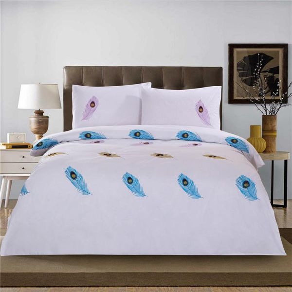 foreign trade original single embroidered pure cotton four-piece white cotton quilt set 200*230 meters*220*240 meters
foreign trade original single embroidered pure cotton four-piece white cotton quilt set 200*230 meters*220*240 meters