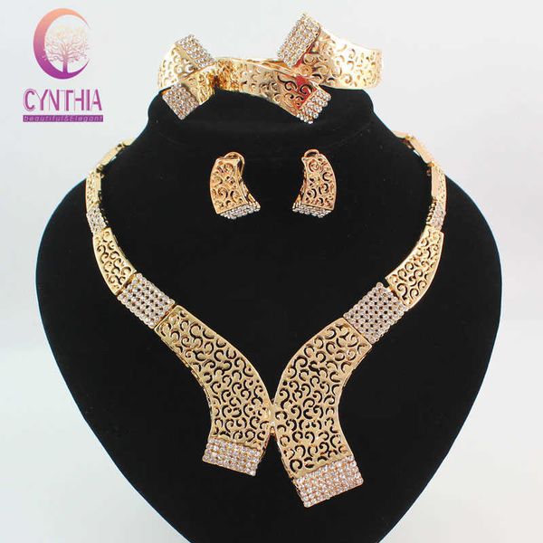 fashion necklace ring bracelet earrings gold color fine jewelry sets for women bridal crystal wedding dress accessories set h1022, Silver
fashion necklace ring bracelet earrings gold color fine jewelry sets for women bridal crystal wedding dress accessories set h1022, Silver
