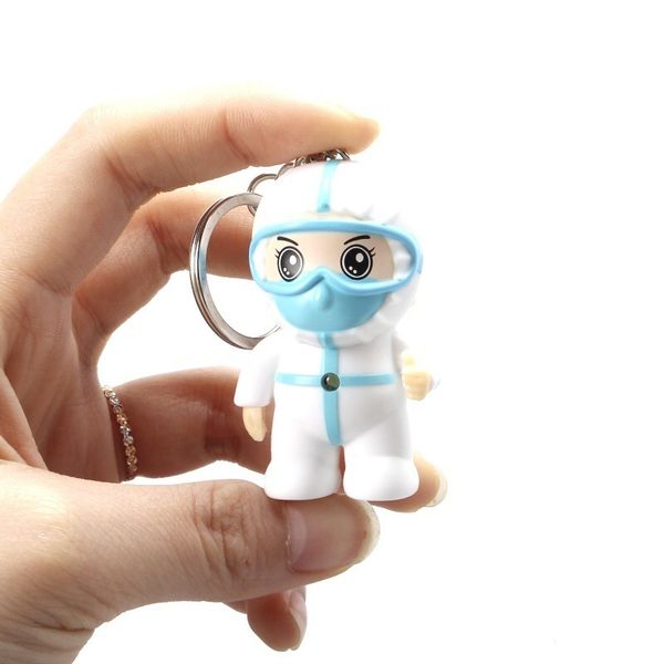 led sound luminous mini cartoon key chain nurse's day doctor's day gift angel in white keychain souvenir keyrings pendant bag deco, Red;brown
led sound luminous mini cartoon key chain nurse's day doctor's day gift angel in white keychain souvenir keyrings pendant bag deco, Red;brown