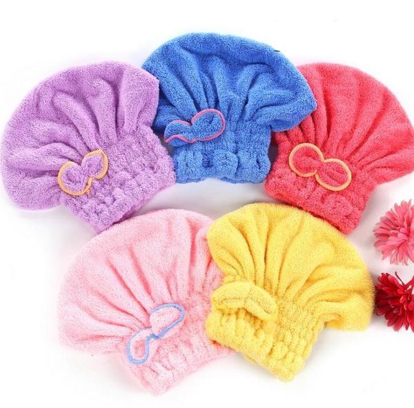 new arrive home textile useful dry hair hat microfiber hair turban quickly dry hair hat wrapped towel bathing cap wholesale
new arrive home textile useful dry hair hat microfiber hair turban quickly dry hair hat wrapped towel bathing cap wholesale