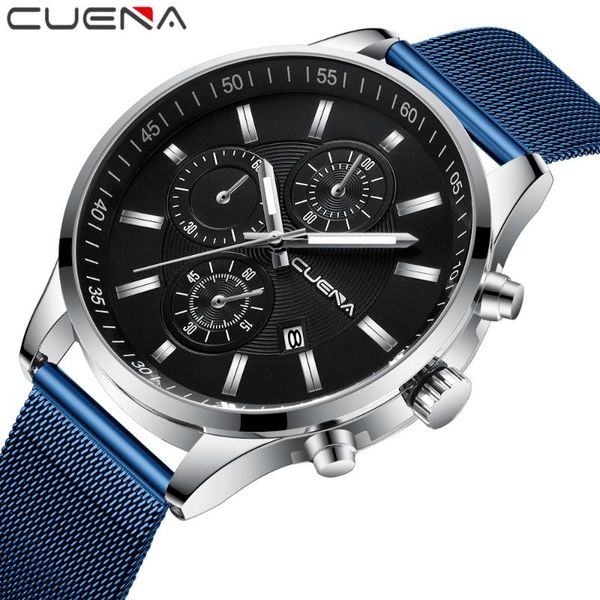 wristwatches cuena casual watches men simple business quartz watch man mesh strap date fashion black clock relogio masculino, Slivery;brown
wristwatches cuena casual watches men simple business quartz watch man mesh strap date fashion black clock relogio masculino, Slivery;brown