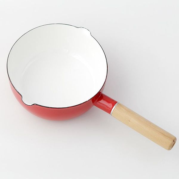 thick enamel pot single handle milk pot soup cooker 18cm baby supplement household induction cooker wok pan wok
thick enamel pot single handle milk pot soup cooker 18cm baby supplement household induction cooker wok pan wok