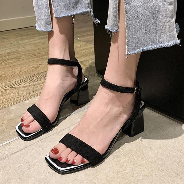 sandals rimocy square toe thick heel women summer ankle strap chunky heels woman fashion street casual ladies shoes, Black
sandals rimocy square toe thick heel women summer ankle strap chunky heels woman fashion street casual ladies shoes, Black