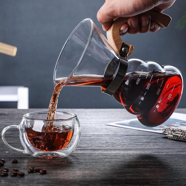 coffee pots classic glass pot v60 dripper with wooden handle pour over maker espresso coffe drip kettle barista tools cup set
coffee pots classic glass pot v60 dripper with wooden handle pour over maker espresso coffe drip kettle barista tools cup set