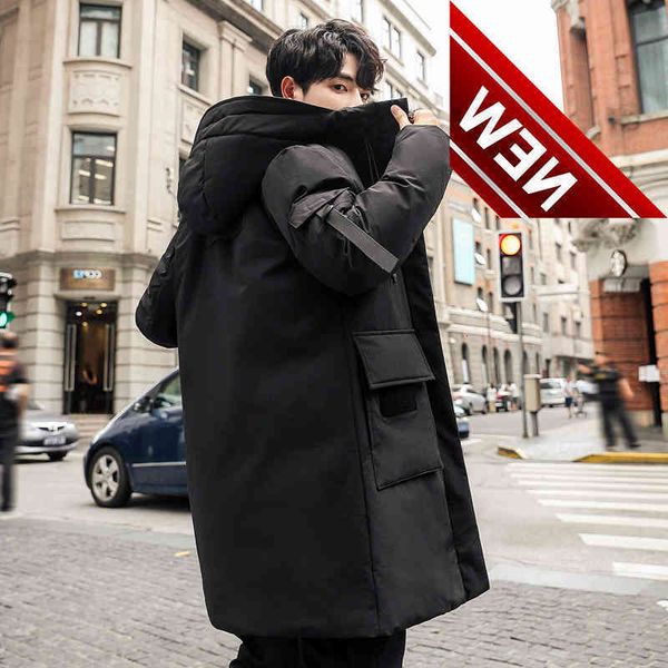 -40 degree cold winter down jacket men plus size thick warm long parka 90% white duck coat casual s overcoat, Black
-40 degree cold winter down jacket men plus size thick warm long parka 90% white duck coat casual s overcoat, Black