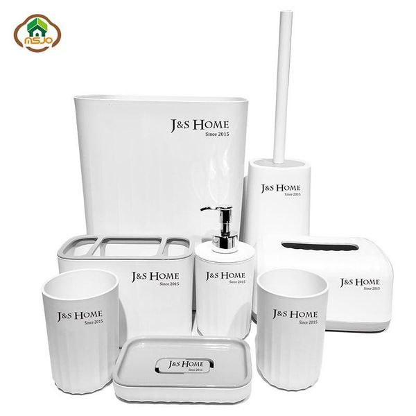 bath accessory set msjo bathroom accessories nordic wave series 8pcs/set wc plastic household tool living room tissue box soap tray waste bi
bath accessory set msjo bathroom accessories nordic wave series 8pcs/set wc plastic household tool living room tissue box soap tray waste bi