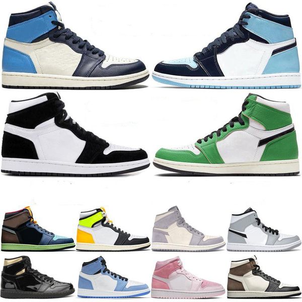 2021 with box jumpman 1 obsidian unc lucky green 1s mens basketball shoes dark mocha university blue twist women sneaker trainer aaa quality
2021 with box jumpman 1 obsidian unc lucky green 1s mens basketball shoes dark mocha university blue twist women sneaker trainer aaa quality