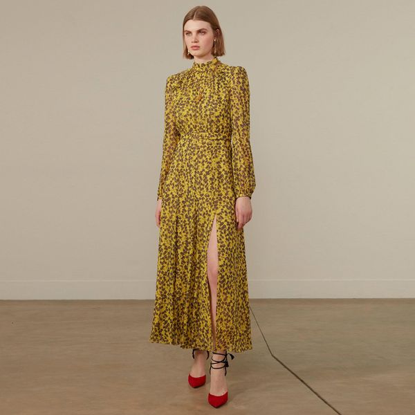 dress runway 2021 spring new women's round neck long sleeve floral party fashion dresses exaf, Black;gray
dress runway 2021 spring new women's round neck long sleeve floral party fashion dresses exaf, Black;gray